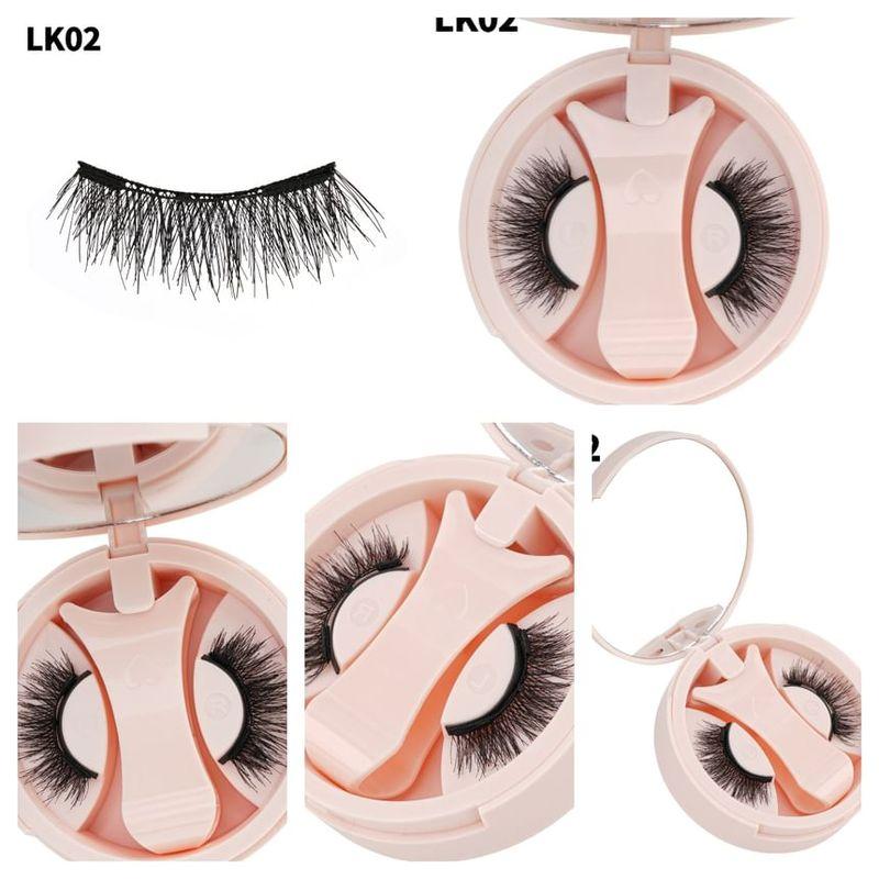 Lashie - Magnetic Dense False Eyelashes with Mirror Case