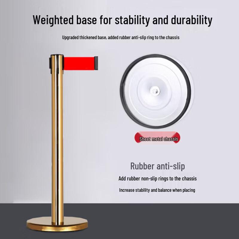 Retractable Crowd Control Stanchion