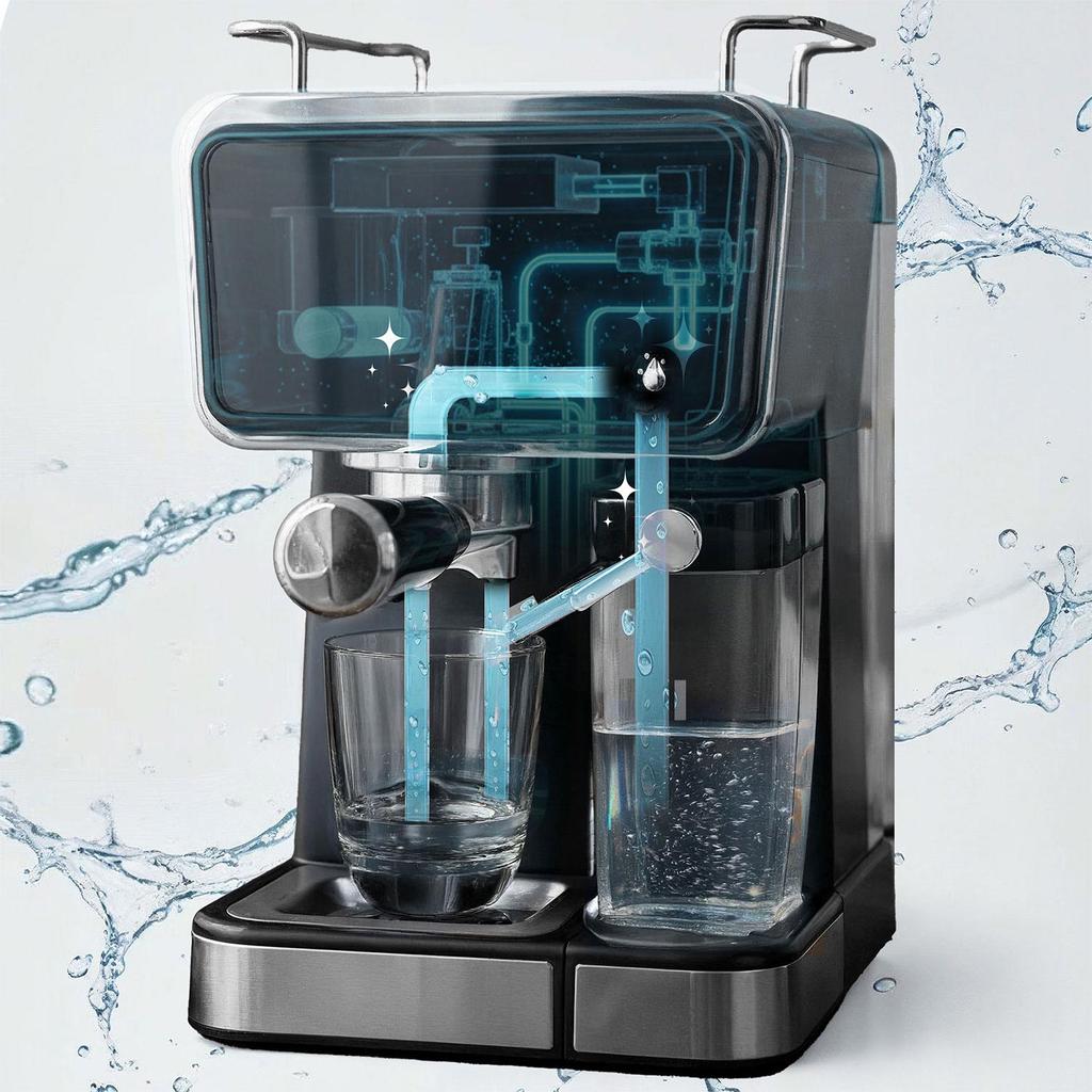 Berdsen Bd-773 Black 20 Bar Milk Frother Coffee Machine