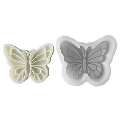 DIY-Silikonform zur Herstellung von Schmetterlings-Aromatherapie-Kerzen Einzigartige Duftkerzen Harzformen für Bastelfreunde
