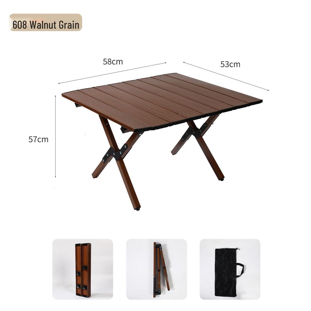 Aluminum Folding Camping Table and Chair Set