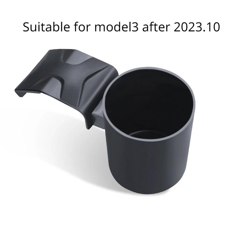 

Water Cup Holder for Tesla Model Y LAUNCH/Juniper/3/3+ Highland Main Co-pilot Water Cup Limiter Instrument Table Cup Support NEW M3 BLACK