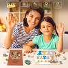25CM Robotime Rolife Becka's Baking House 3D Puzzle DIY Miniature Dollhouse Kit Amazing Gift for Children DG161