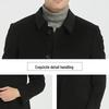 Hengyuanxiang Men's Mid-length Wool & Cashmere Blend Coat