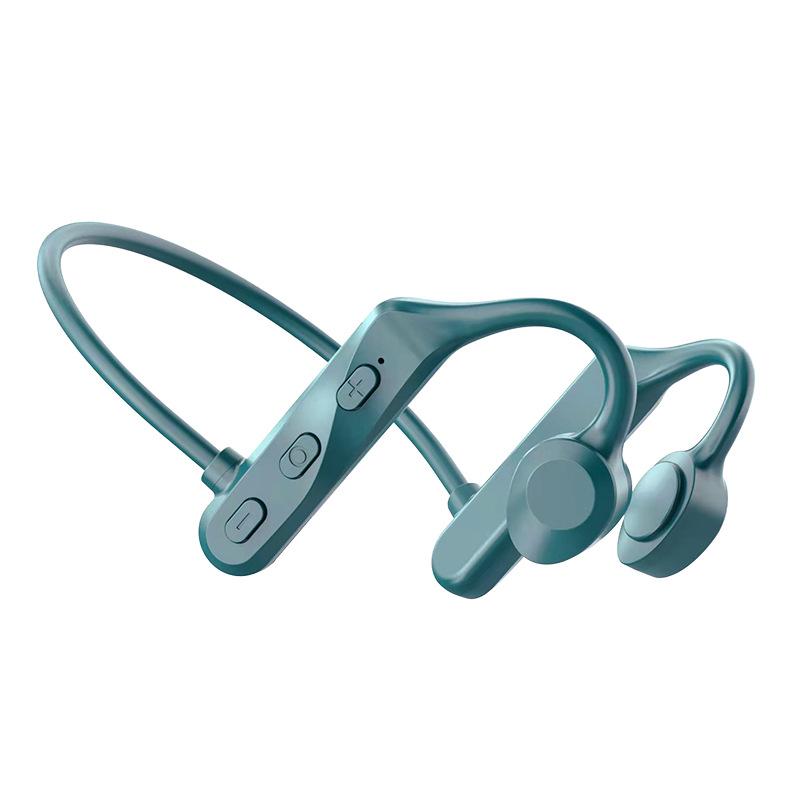 

Portable K69 Wireless Earphones Headset HiFi Earbuds Bone Conduction Bluetooth Headphones with Mic Waterproof Sport Earphones зелений