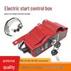 Electric Start Key Switch Control Box with Lock Cylinder for 168/170F Gasoline Engine and 188 Micro-tiller Water Pump.