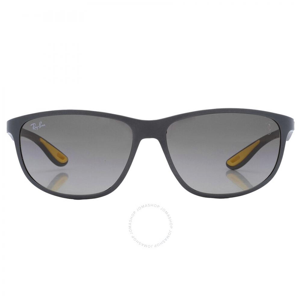 

Ray Ban Scuderia Ferrari Grey Gradient Pillow Unisex Sunglasses RB4394M F60811 61