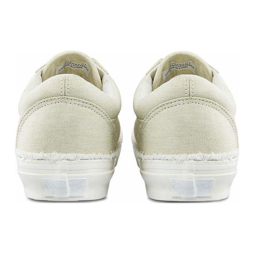 Vans OG Old Skool LX Raw Edge - Vintage White Unisex Sneakers True-White VN0A5FBE0VW