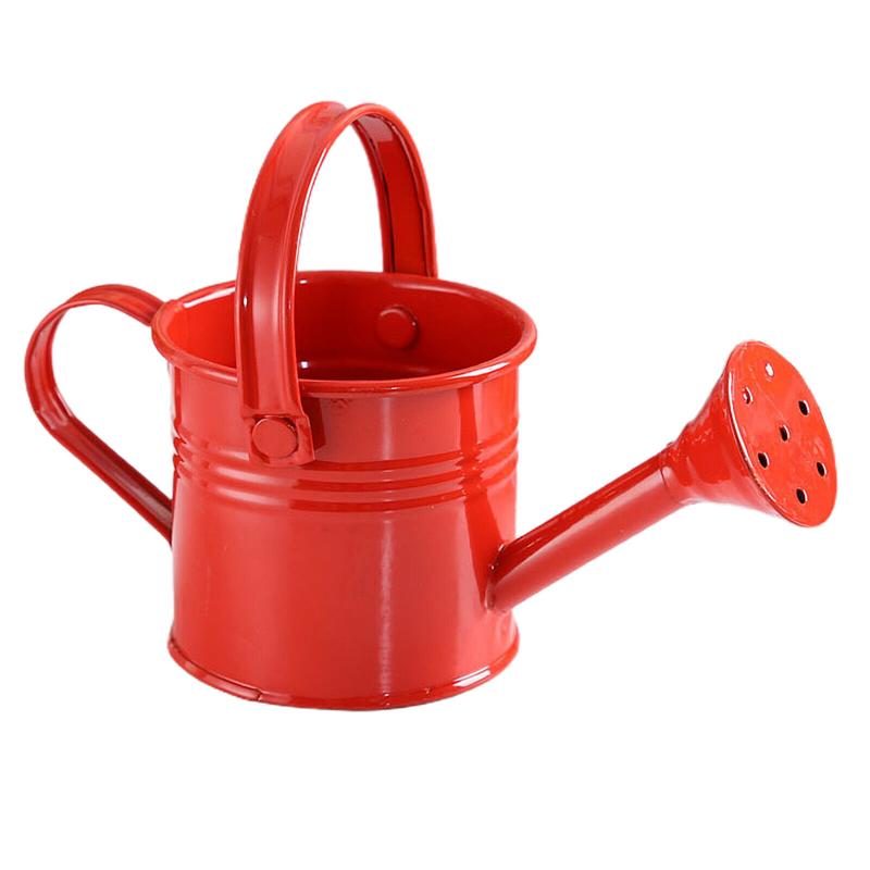 New Metal Watering Can Garden Flower Kettle Mini Small Water Spraying Pot Large Capacity For Kids Adult