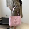 Underarm Handbag Large Capacity Personality Fashion Simple 2025 New Sweet Bow Commuter Shoulder Tote Bag