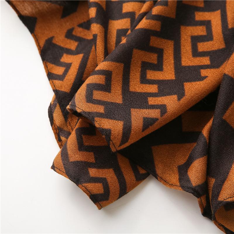 Women Autumn Luxury Plain Rebate Viscose Shawl Scarf Lady High Quality Print Wrap Pashmina Snood Bufandas Muslim Hijab 180*90Cm