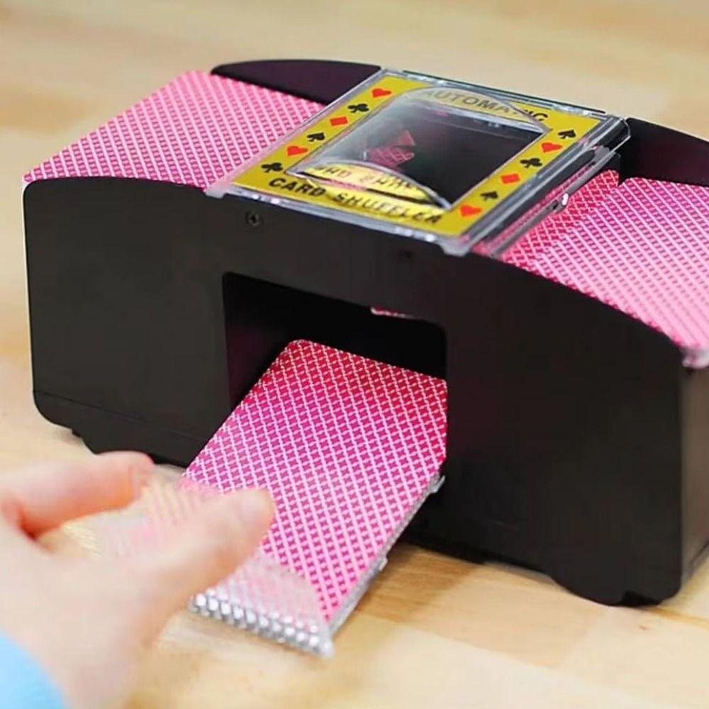 28pcs Plastic Playing Card Shuffler Board Game Automatic Shuffling Machine  Bar Supplies