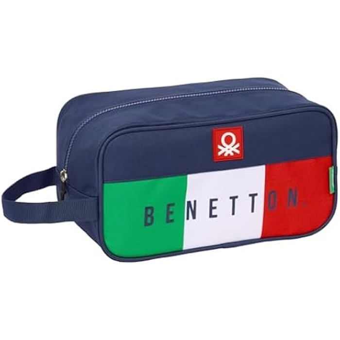 

Shoe Bag - SAFTA - Benetton Flag - Comfortable - Multi-purpose - Children чистий