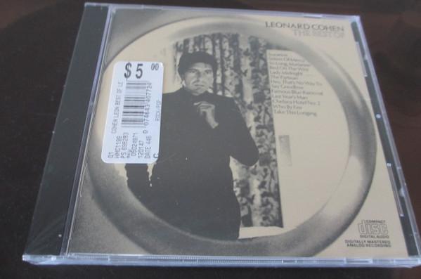 CD LEONARD COHEN Best Of Leonard Cohen WCK34077WCK340 Columbia US Rock Used