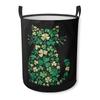 1pc  Irish Green Shamrock St. Patrick's Day Enthusiast Round Laundry Basket Storage Bin, Suitable for Home, Bathroom, Bedroom, Dorm, Laundry Baskets