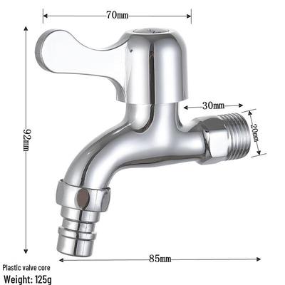 CYY Wall-Mounted Quick-Open Faucet