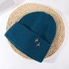 Autumn and Winter Korean Style Stars Versatile Big Head Circumference Showing Face Small Warm Ear Protection Hat Head Wool Hat
