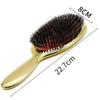 Paddle Shape Boar Bristle Paddle Hair Brush PS Hairdressing Massage Comb Hair Brush  Hairdressing