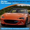 Car Front Bumper Tow Hook Cover Cap Towing Eye for Mazda MX-5 Miata MX5 2016 2017 2018 2019 2020 2021 2022 2023 N24350A11(Black) N24350A11