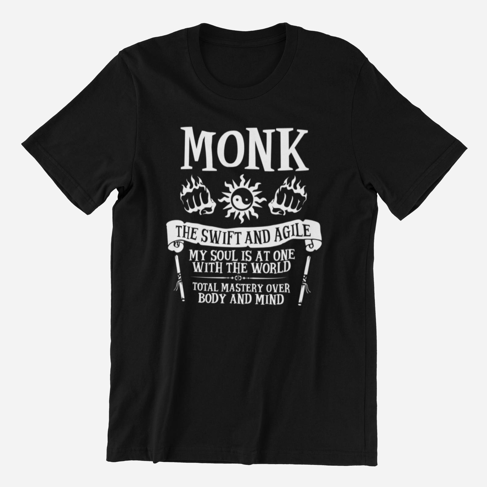 Dungeons and Dragons Monk T-Shirt S разноцветный
