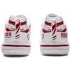 Li Ning Rubber Soft Comfortable Non-Slip Breathable Low-Top Badminton Shoes Unisex Shoes White Red AYZU021-1