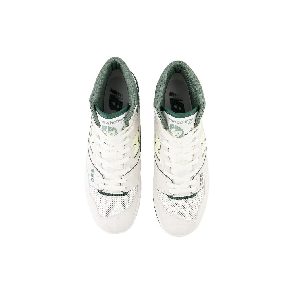 New Balance 650R Sól Morska Nocna Straż Zielony Unisex Sneakers Kremowy Blask Jutrzenki BB650RVG