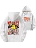 Anthony's 2025 Lakers Hoodie - Basketball Loose Fit, Autumn Plus Velvet, Thickened.