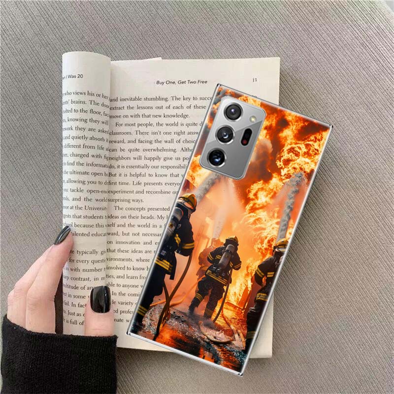 

Firefighter Training Phone Case for Samsung A17 A37 A57 A07 A16 A26 A36 A56 A05S A15 A25 A35 A55 Galaxy A03 A13 A23 A33 A53 A50S Samsung A33