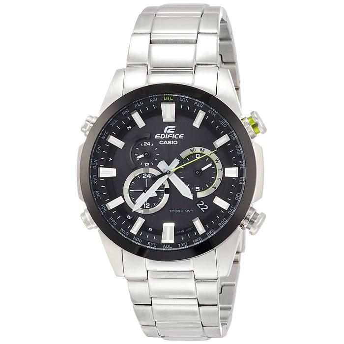 [Casio] Edifice Solar Radio Watch EQW-T640DB-1AJF Men s Black Dial