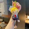 Cartoon Characters Plush Keychain Stuffed Doll Pendant Backpack Decoration Gift