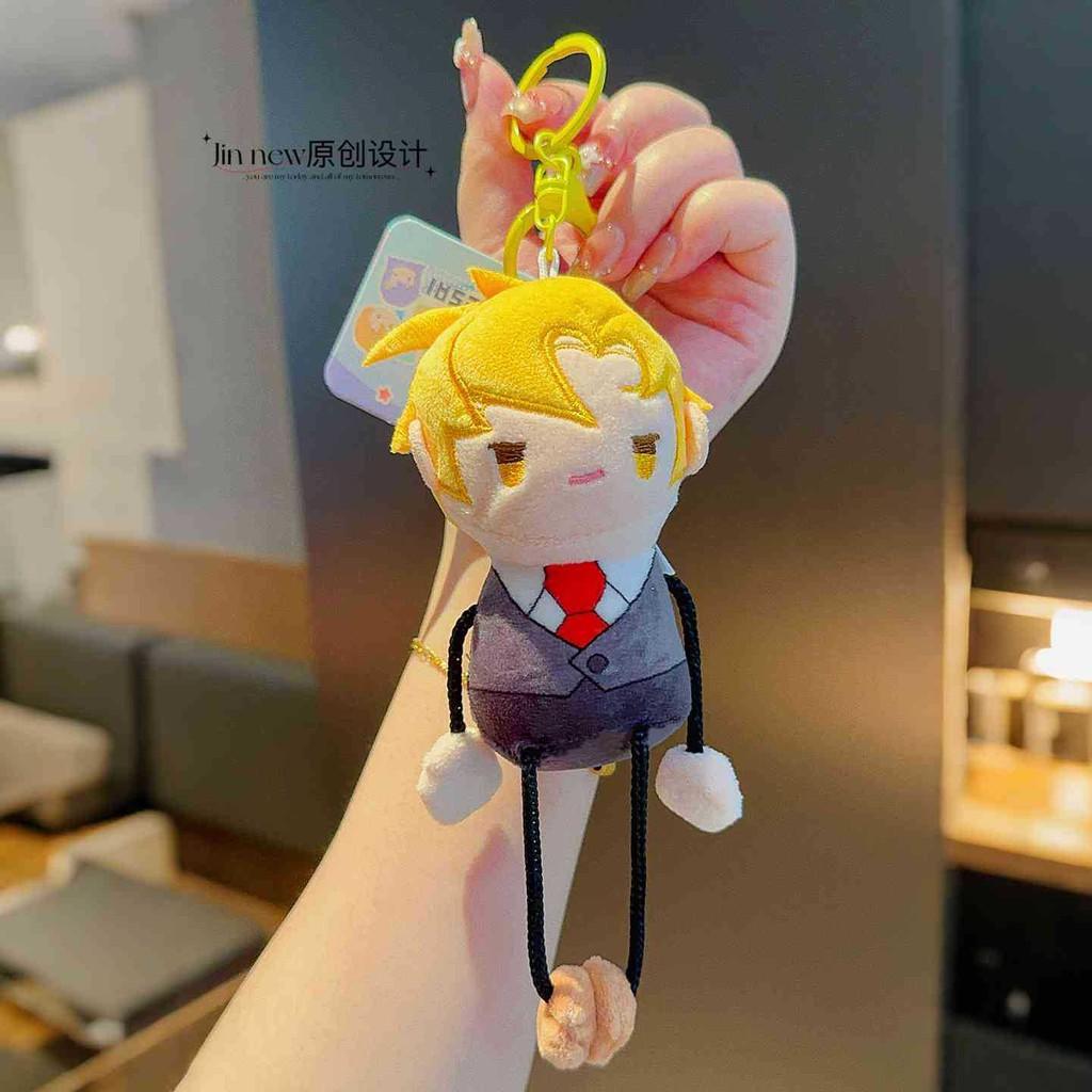 Cartoon Characters Plush Keychain Stuffed Doll Pendant Backpack Decoration Gift