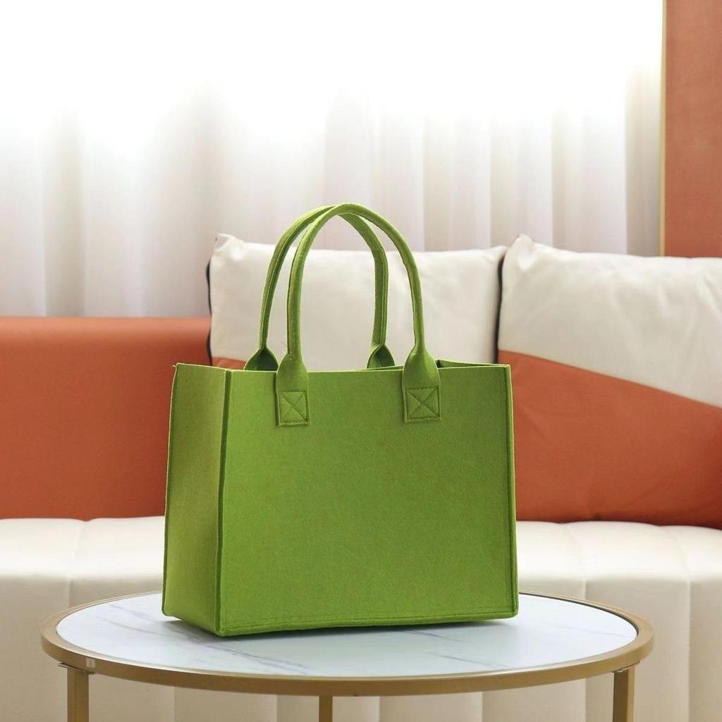 Módní plstěná taška na dojíždění s velkou kapacitou