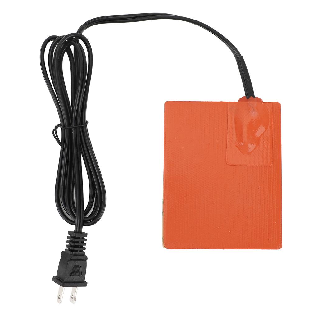 Silikon Heizmatte Silikon Gummi Heizkissen Heizdecke Flexible Matte 102X127mm