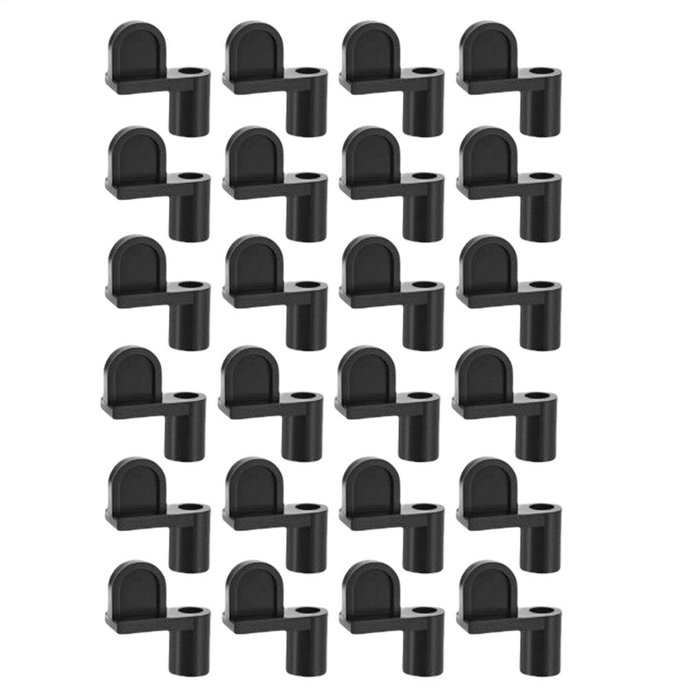 

Window Screen Clip 24 Pieces Window Screen Retainer Clips Hardware Tight Fit Storm Panels Offset Fasteners Replacement Parts For чёрный