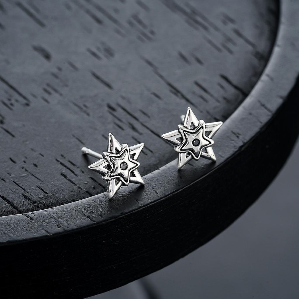 Stud Earrings Men's Trendy Ear Buckles Personalized Versatile Earrings Women's High-end Jewelry Accessories Earrings