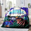 Super Monsters Theme Printed Blanket - Perfect for Couch, Bed, Travel & Outdoor Use | Machine Washable, Cozy & Durable.