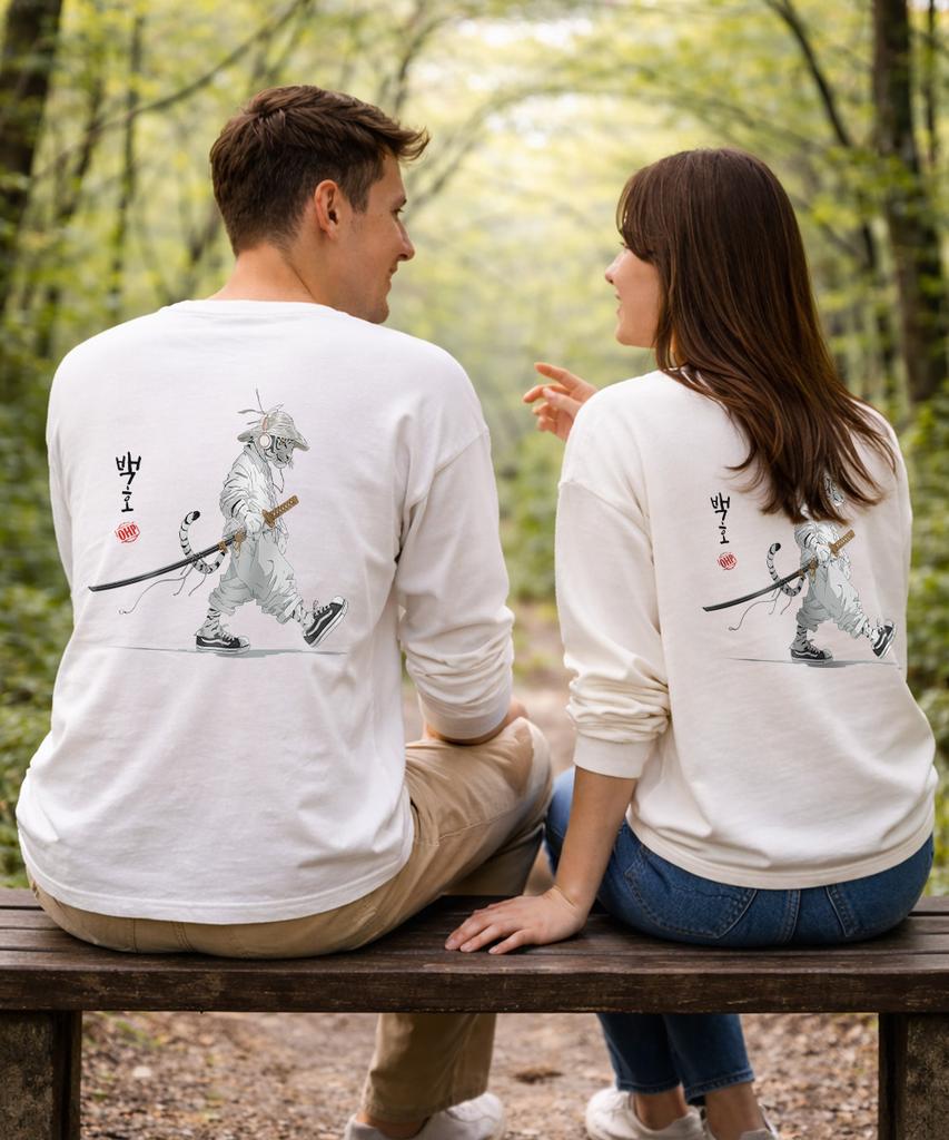 OHP Ohpxharmonia Bmartial Arts Master Crew Neck Long Sleeve T-Shirt