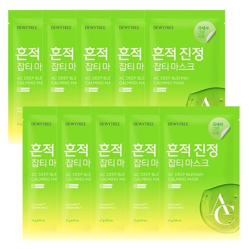 DEWYTREE AC Deep Trace Calming Mask 10 Sheets