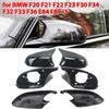 Black Rearview Side for BMW F34 F32 F33 F36 E84 F87 I3 F20 F21 F22 F23 F30 Mirror Cover Caps New M Look Mirror Covers