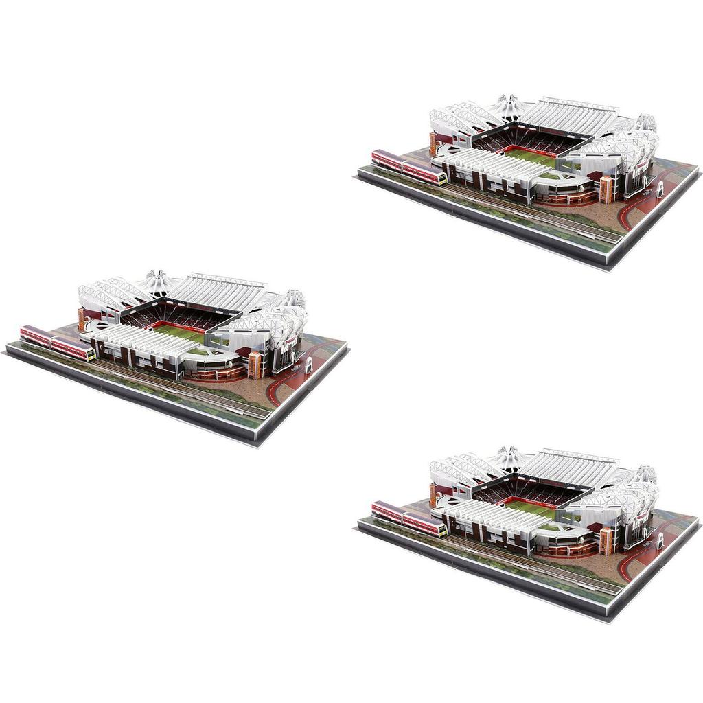 Football Club 3d Stadium Model Jigsaw Puzzle Exquisite Old Trafford Stadium Design