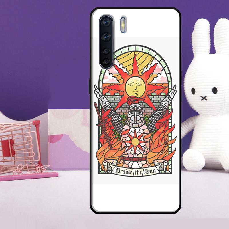 

Praise the Sun Dark Souls Case For Oppo A60 A80 A40 A77 A57 A17 A74 A54 A94 A78 A98 A18 A38 A58 A96 A76 A16 A15 A5 Pro OPPO A58 4G