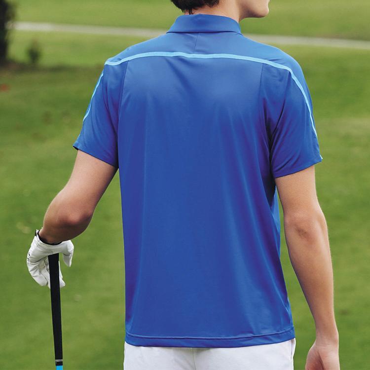 Fila Athletics Casual Sports Short Sleeve Polo Shirt Men Tops Permanent-Blue A11M025155F-RB