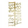 DIY Clock Numerals Parts Gold Plastic Roman Numerals