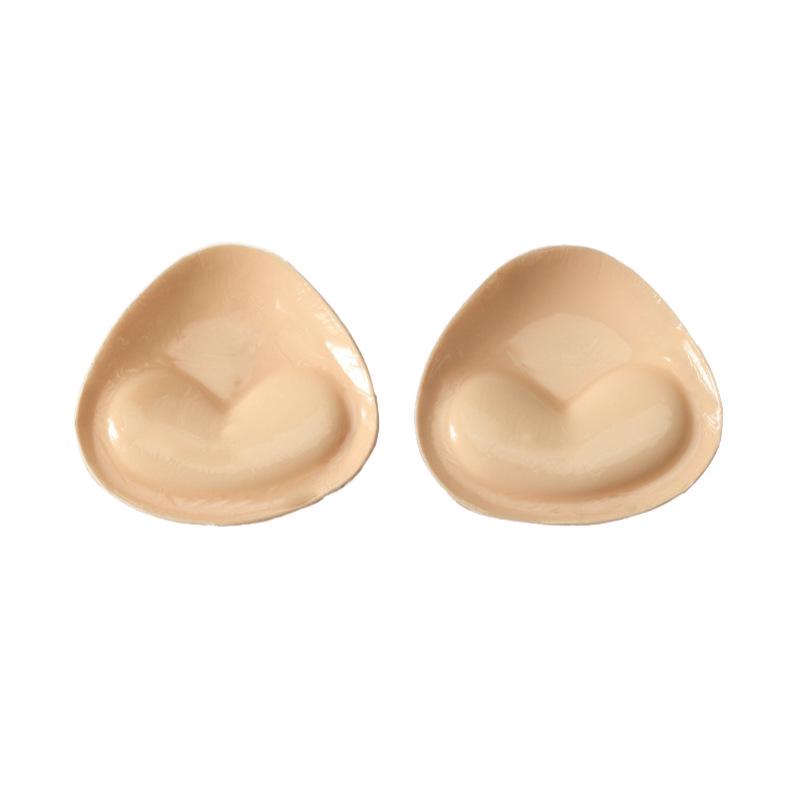 Mango Brush Glue Breast Pad: Thick, Invisible, Seamless, Breathable Enhancer for Small Chest