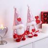 Valentine Gnome Decor Seasonal Desktop Decoration Romantic Dwarf Doll For Bedroom Living Room Study Bookshelf Mantel Display