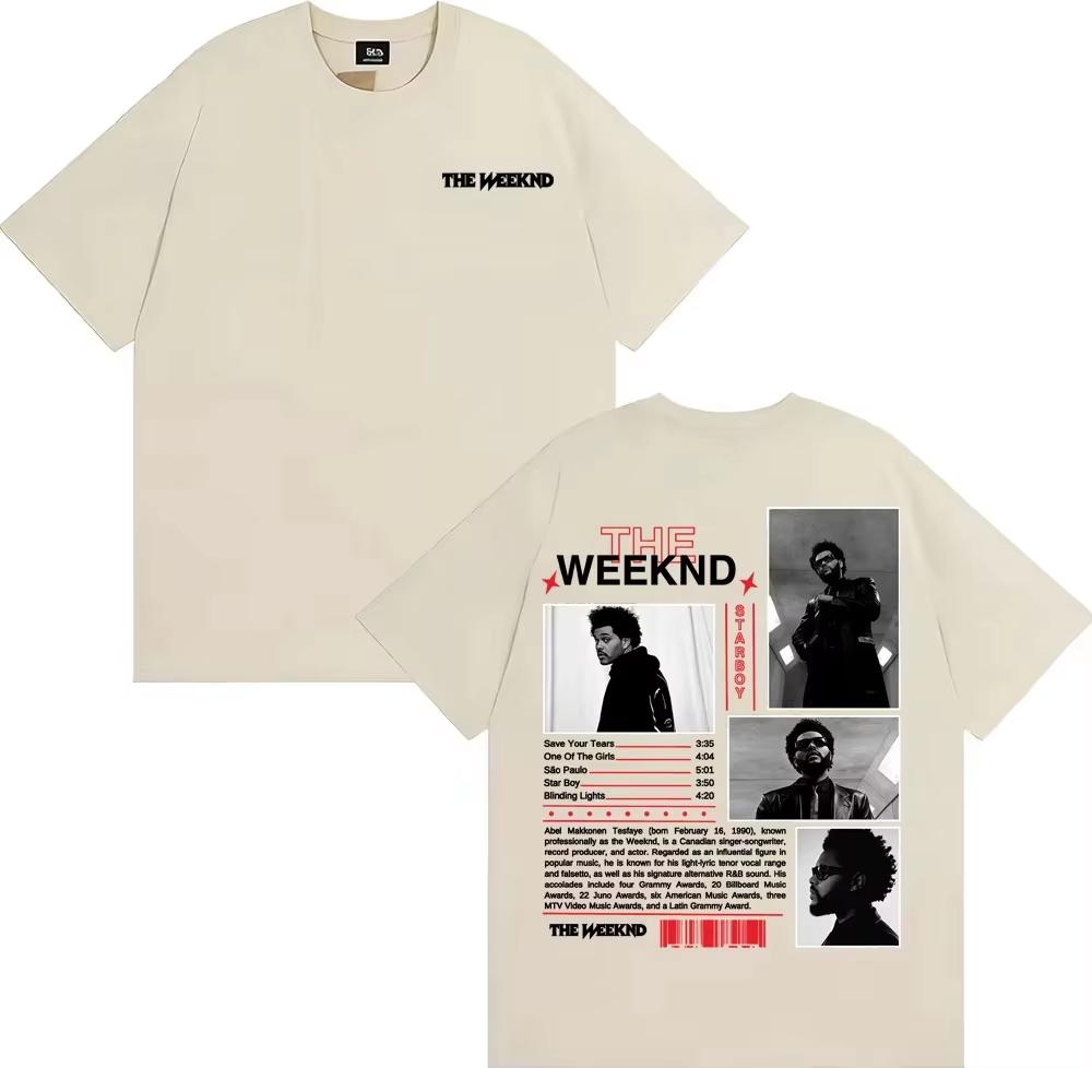 2026 New Album Cover Graphic‑Print Men’s Bathroom Punk Hip‑Hop Short‑Sleeve T-shirt