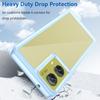 For Motorola S50 Neo 5G/Motorola Moto G85 5G Phone Case WANLONFENG XC Series TPU Acrylic Cover with Tempered Glass (Big Lens Hole)