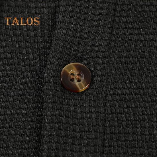 Men's Summer Hooded T-shirt Short Sleeved Button Down Tee with Chest Pocket Waffle Color Block Casual Hoodie T-shirt for Gym Street Wear