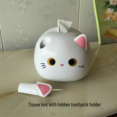 Luxury Multi-Purpose Cute Cartoon Tissue Box for Bedroom, Living Room, Restaurant, Office