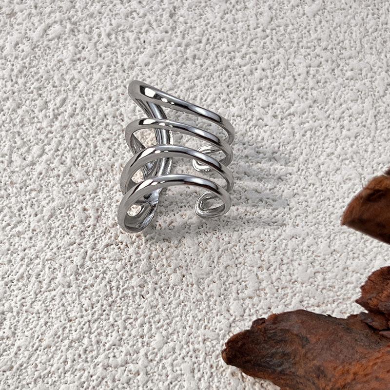 316L Stainless Steel Rings for Women Silver Color Never Fade Luxury Classic Rings Wedding Couple Rings Party Jewelry Accessories